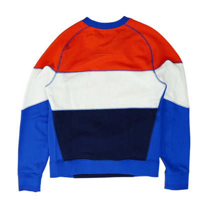Multi Color Block Sweatshirt Pullover