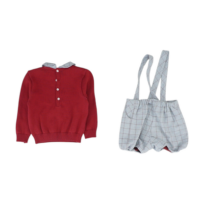 Red Long Sleeve Set