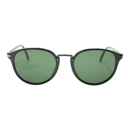 Black Typewriter Evolution Round Sunglasses