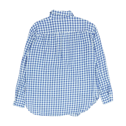 Blue Check Long Sleeve Button Down