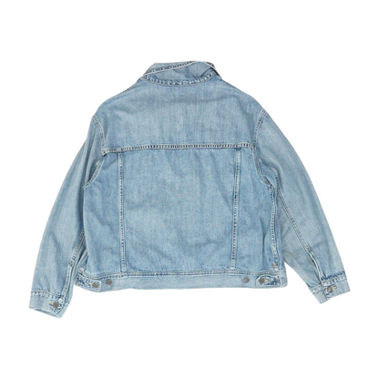 Blue Plus Solid Denim Jacket