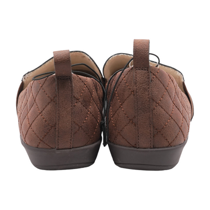 Brown Slip-On Flats