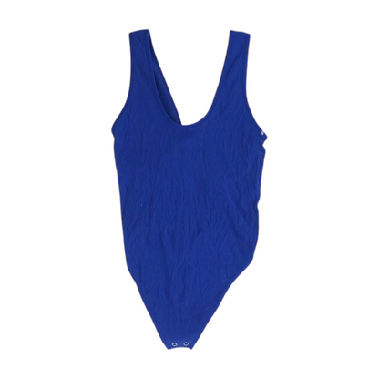 Blue Bodysuit Blouse