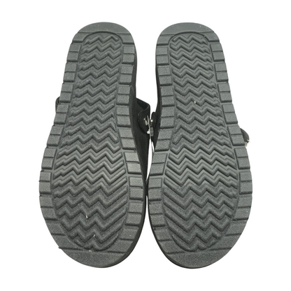 Black Slip-On Flats