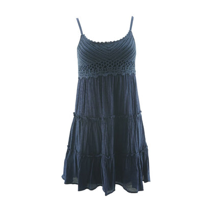 Navy Formal Mini Dress