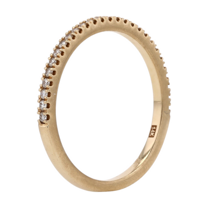 1/6 ctw 14K White Gold Diamond Band Ring