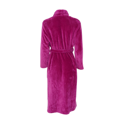 Magenta Solid Robe