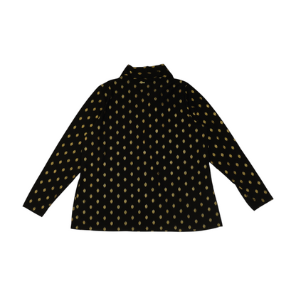 Beige Polka Dot Blouse