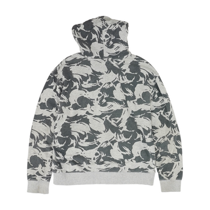 Gray Camo 1/4 Zip Pullover