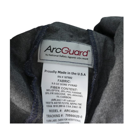 National Safety Apparel™ 40 Cal Arcguard™ Compliance Lift Front Arc Flash Hood