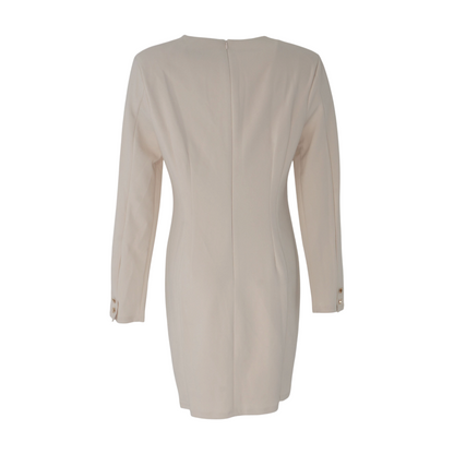 Cream Mini Dress
