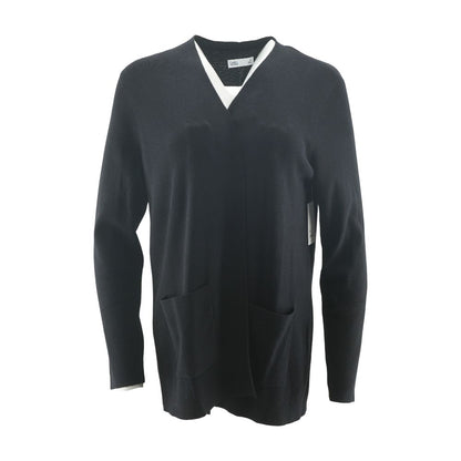 Black Cardigan Sweater