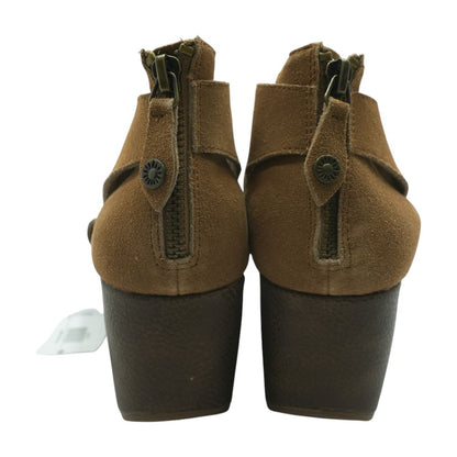 Brown Wedged Sandals