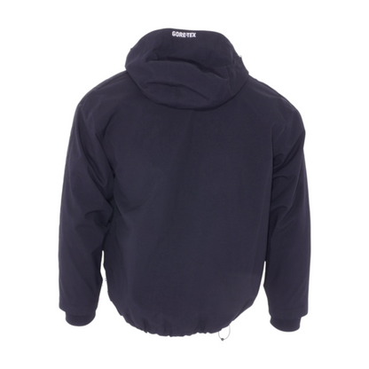 Black Spring-Summer 2025 Black GORE-TEX Stripe Hooded Jacket