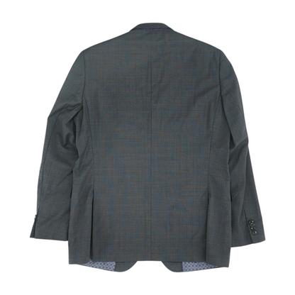 Ted Baker Black Long Plaid Sport Coat – Image 2