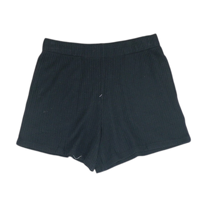 Black Solid Pajama Bottom
