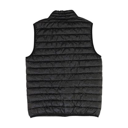 Black Solid Active Vest