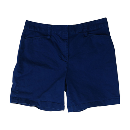 Navy Solid Chino Shorts