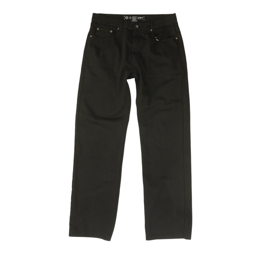 Black Straight Jeans