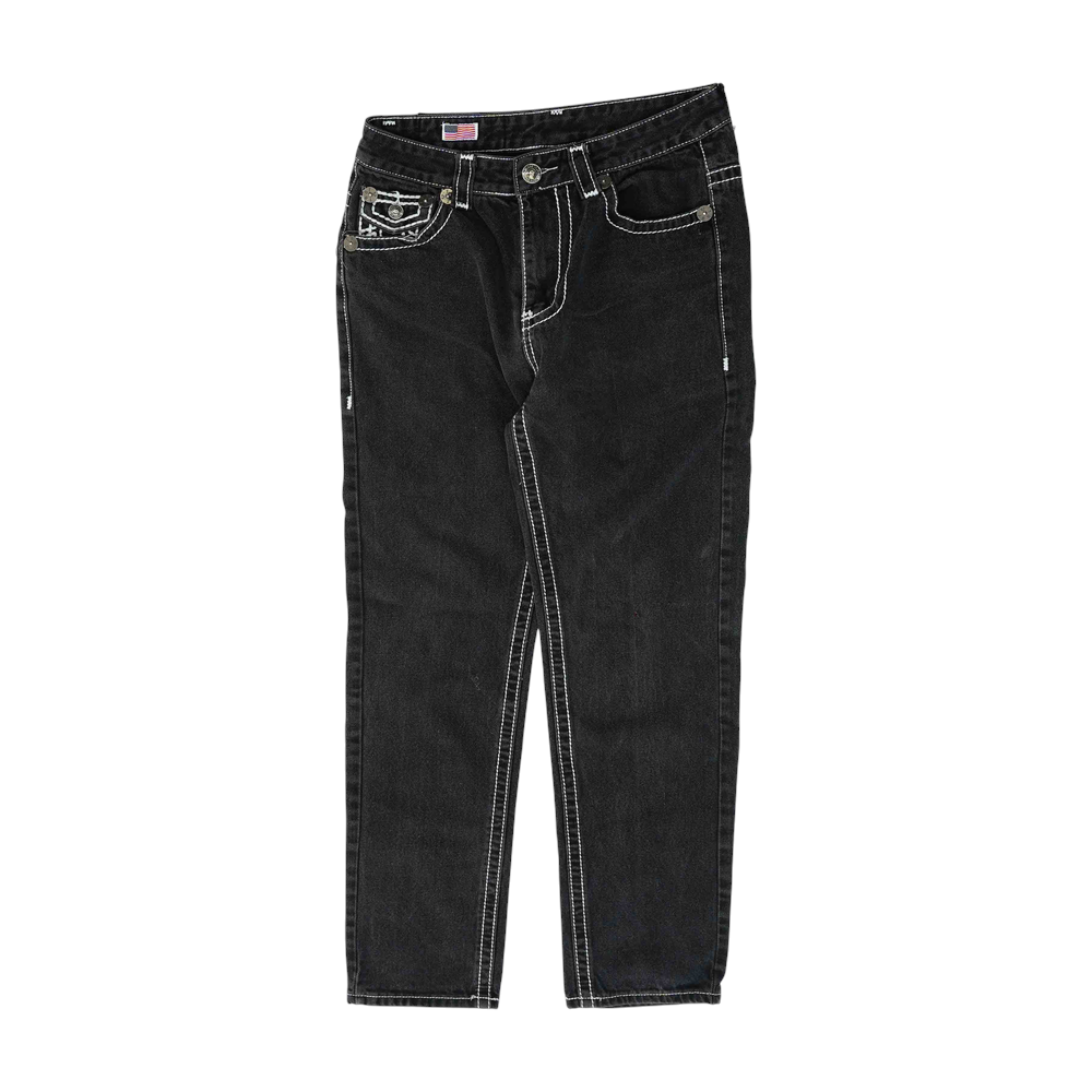 Black Regular Jeans