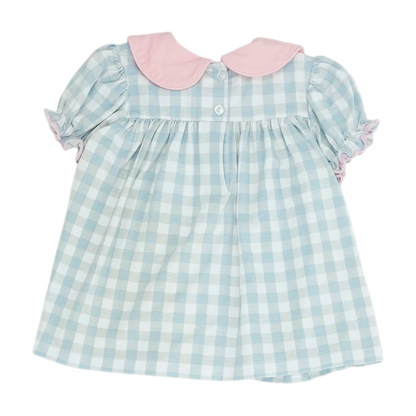 Blue Check Blouse