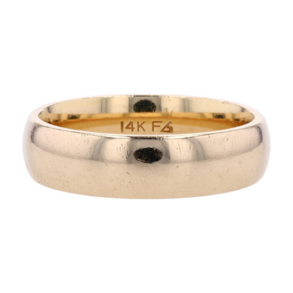 14K Yellow Gold Band