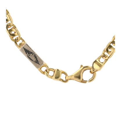 18K Yellow Gold Chain Necklace