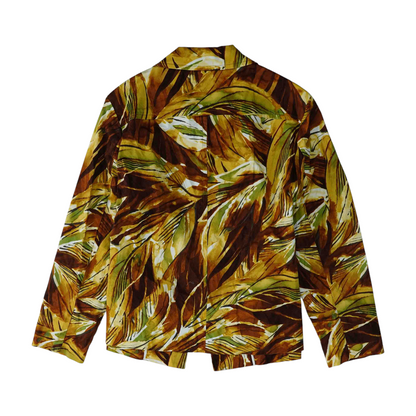 Multi Abstract Button Down