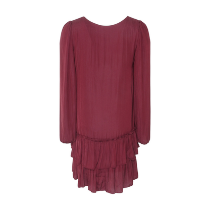 Maroon Mini Dress
