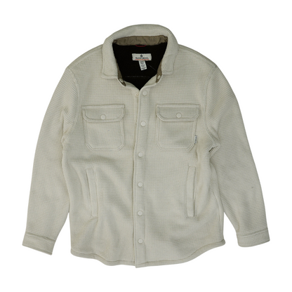 Beige Solid Jacket