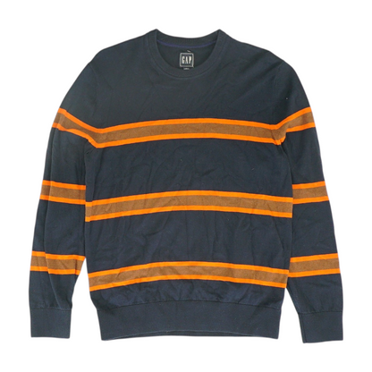 Gap Navy Striped Pullover Sweater – Image 1