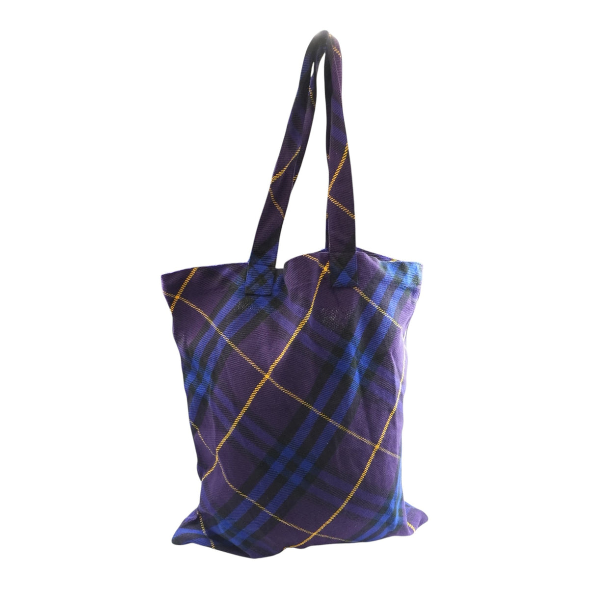 Purple Super Nova Check Tote