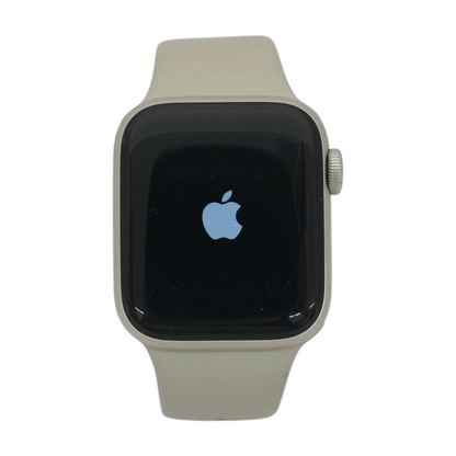 40mm Series SE 2nd Gen Starlight Smartwatch Gray Band S/M