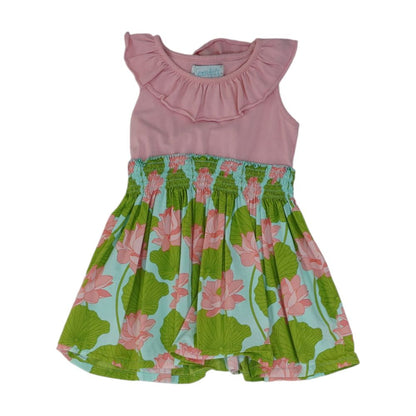 Pink Floral Dress