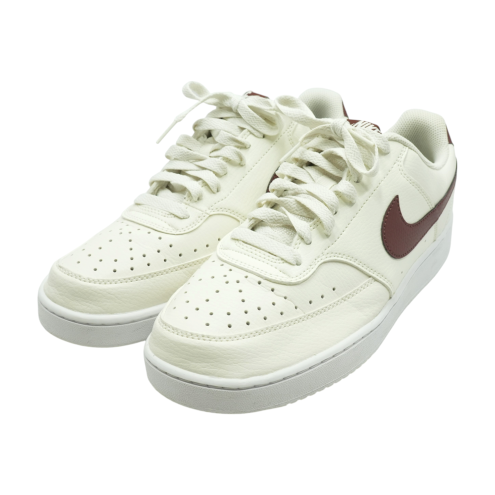 Court Vision Low Sail White Dark Pony Low-Top Athletic Shoes