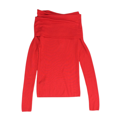 Red Pullover Sweater