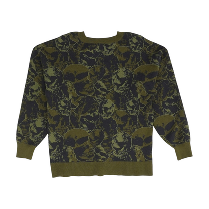 Navy Graphic Pullover Sweater