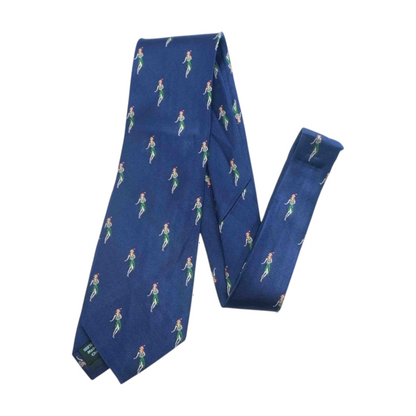 Navy Graphic Neck Tie