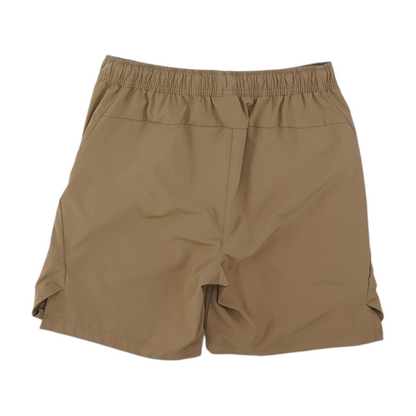 Brown Active Shorts