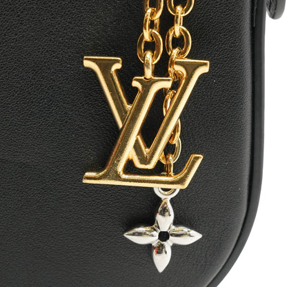 Black Pochette LV Bloom Bag