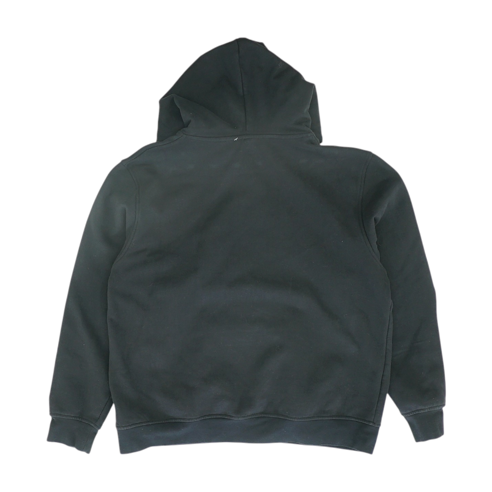 Black Solid Hoodie Pullover