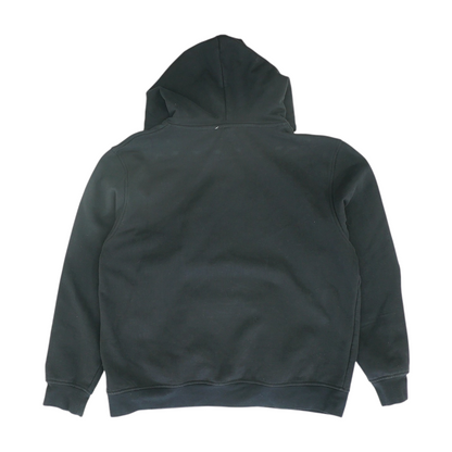 Black Solid Hoodie Pullover