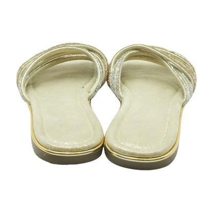 Gold Flat Sandals