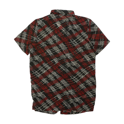 Vintage Black Striped Button Down