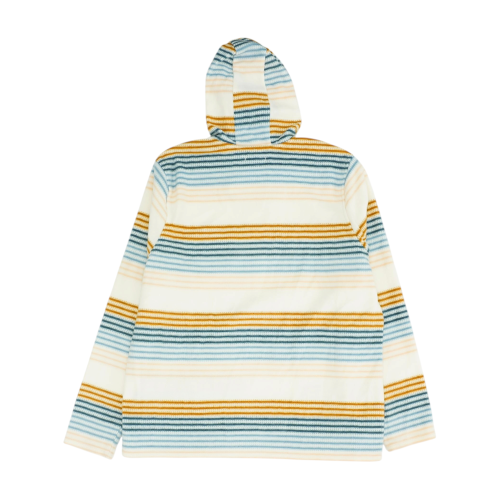 O'Neill White Striped 1/4 Zip Pullover – Image 2
