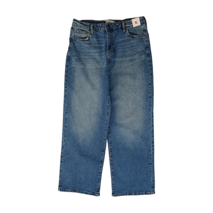 Blue Wide Leg Jeans