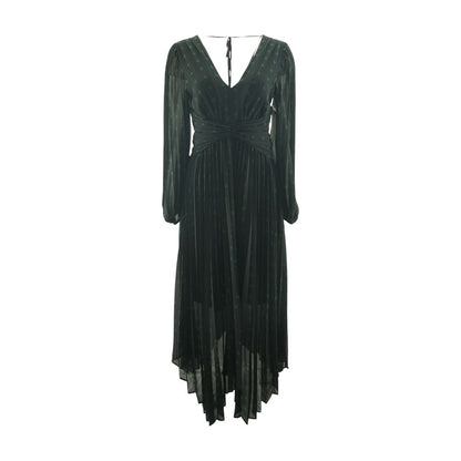 Black Graphic Maxi Dress