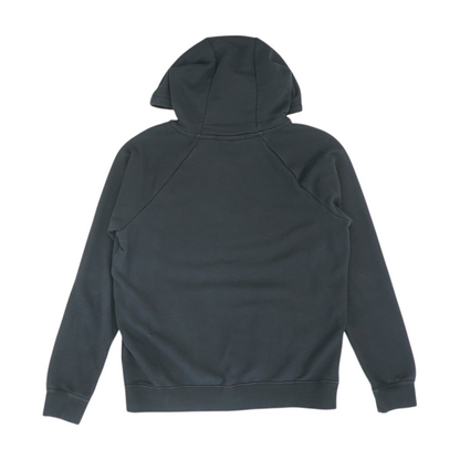 Black Solid Hoodie Pullover