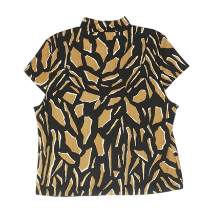 Black Print Blouse