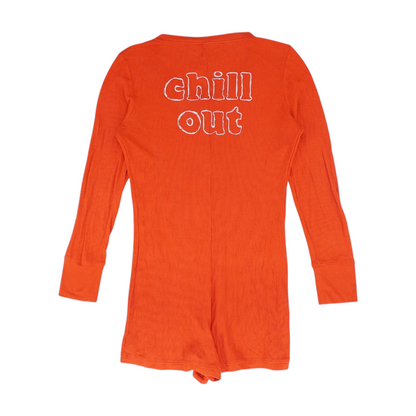 Red Solid Nightgown